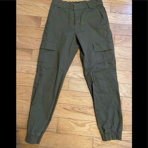 Army green cargo pants